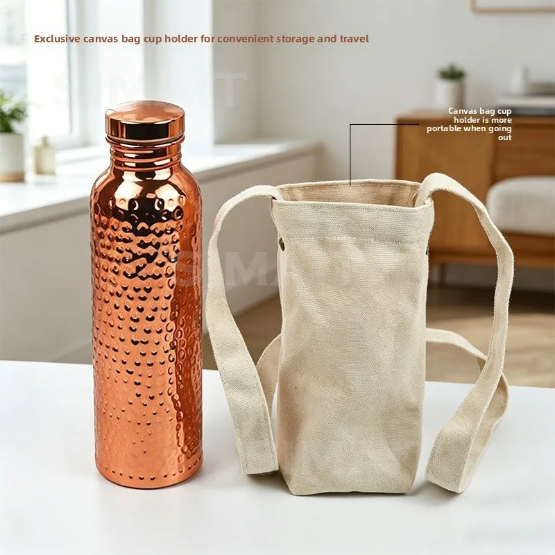구리 도금 아유르베다 단층 스포츠 물병, 내부 및 외부 - Ayurvedic & Herbal Wellness Kits 리뷰 및 가격