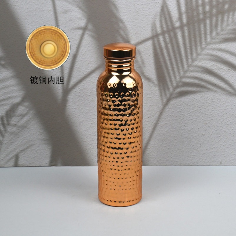 스테인리스 스틸 물병, 34온스 해머드 아유르베다 용기 - Ayurvedic & Herbal Wellness Kits 리뷰 및 가격